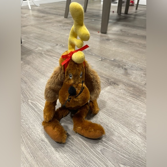 Toys | Dr Seuss The Grinch Max Dog Christmas Plush Oc19 | Poshmark